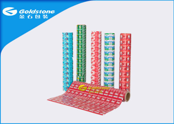 সহজ পিল অ্যালুমিনিয়াম sealing ঢাকনা ছায়াছবির রোল মাল্টি কাঠামো রঙিন মুদ্রণ